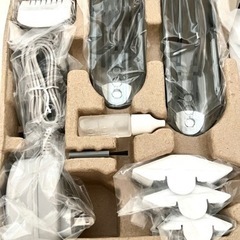 パナソニック バリカン ヘアーカッター 充電 交流式 シルバー調 ER-GF81の画像