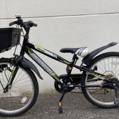子供用自転車22インチ6段ギア