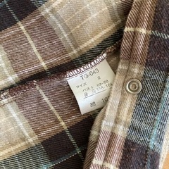 (他の衣類購入の方お値引きあり)SHELLRAY チェックシャツ/ネルシャツの画像