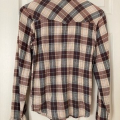 (他の衣類購入の方お値引きあり)SHELLRAY チェックシャツ/ネルシャツの画像
