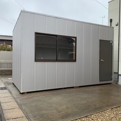 未使用品ユニットホウス　プレハブホウス