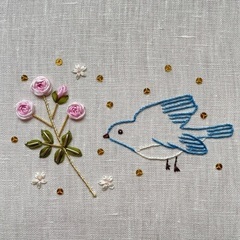 刺繍のプライベートレッスンの生徒様募集