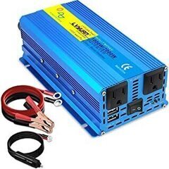 1000W10Aの電源で蓄電池搭載、太陽が沈んでしまった真っ暗な...