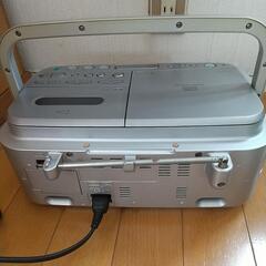 お話し中 Sony CDラジカセ📻️の画像