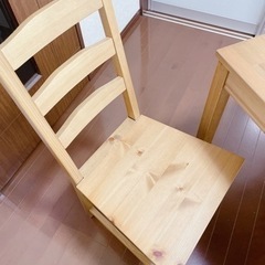IKEA ダイニングチェアセットの画像