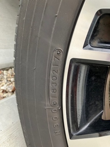 (値下)三菱純正　アウトランダー　ホイール４本　1台分　ナット付き　225/55R18