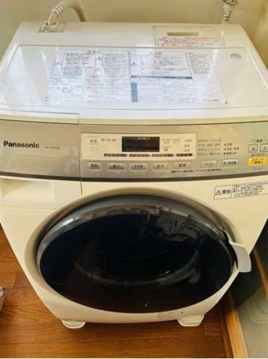 【値下げ】Panasonic NA-VD100Lドラム式洗濯機