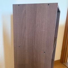 3段カラーボックス　の画像