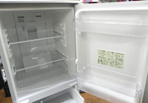 シャープ 2ドア冷蔵庫 137L 2011年製  SJ-14T-S  シルバー 100Lクラス SHARP 札幌 厚別店