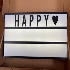受付再開しました☆レターライトボックス