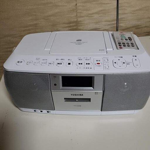 CDプレイヤー付きラジカセ