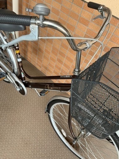 自転車（茶）美品