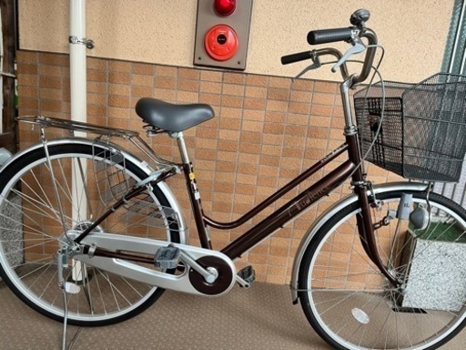 自転車（茶）美品