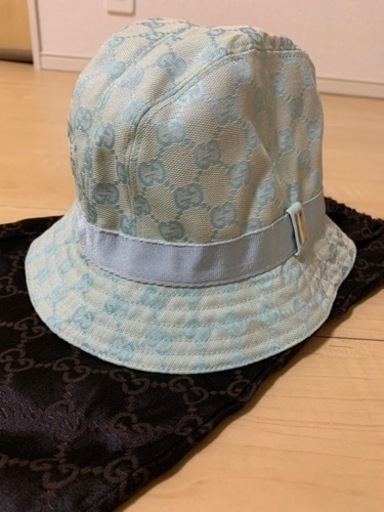 【GUCCI】水色帽子