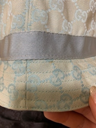 【GUCCI】水色帽子