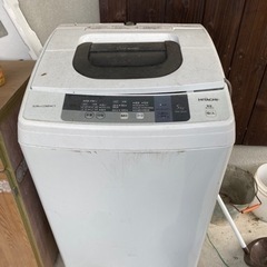 洗濯機　HITACHIの画像