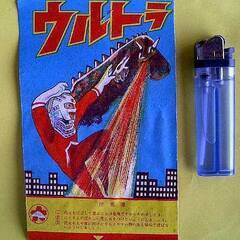 珍品◎昭和42年頃『パチもんウルトラセブン花火』当時物◆未使用◎美品★昭和レトロ◎ 駄菓子屋さんのデッドストック長期在庫品◆駄玩具の画像