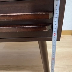 ローテーブル（ガラス天板）の画像