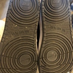 NIKE22cm スニーカーブラックの画像