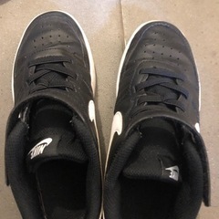 NIKE22cm スニーカーブラックの画像