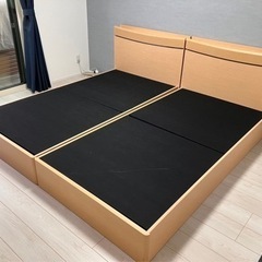 解体済　シングルベッドフレーム　2台分