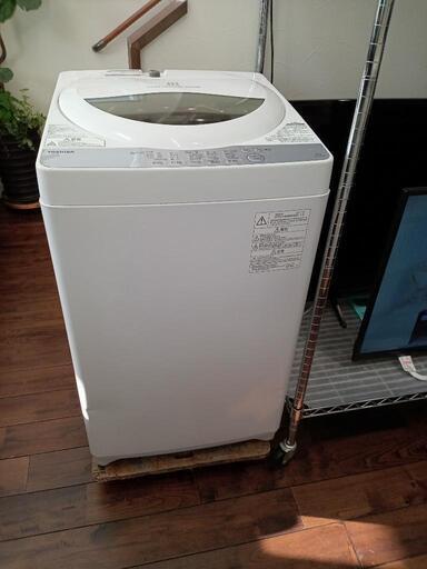 ★【東芝】全自動洗濯機 2017年製 5kg [AW-5G6]【3ヶ月保証付き★送料に設置込み】自社配送時代引き可※現金、クレジット、スマホ決済対応※