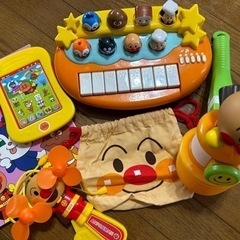 アンパンマン セット♪ピアノ・タブレット・扇風機・絵本