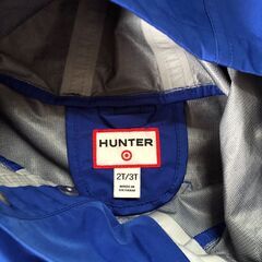 Hunter レインポンチョ　レインコートの画像