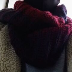 スヌード　レディースの画像