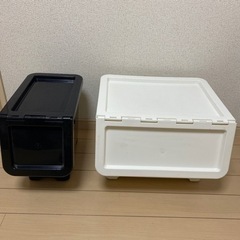 キャスター付　収納ケースセット