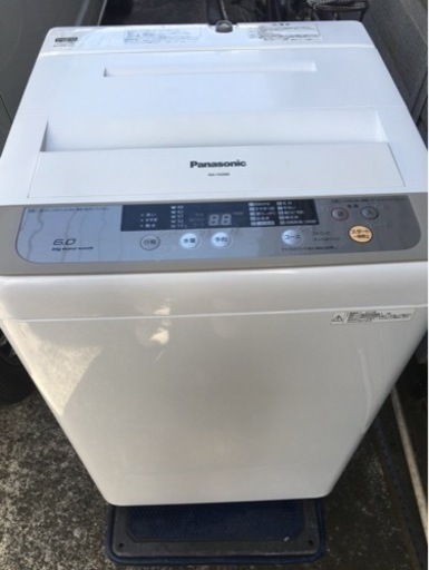 【受付終了】P384東京神奈川千葉お届設置無料※家電等おまけ付Panasonic6.0キロお買得☺️洗濯機
