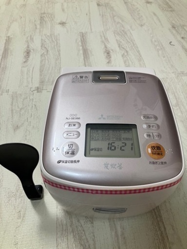 炊飯器　三菱電機　NJ-SE066-P
