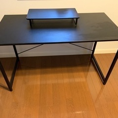 パソコンデスク＆モニタースタンド（取り外し可能）