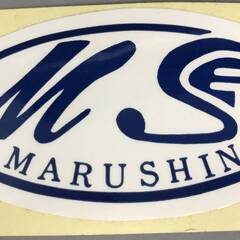 🔷🔶🔷ut6/35　MS MARUSHIN ステッカー (102×53mm) マルシン工業 ヘルメット　旧車 MS　レトロステッカー🔷🔶🔷の画像