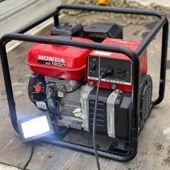 ホンダ　eg1200 1kw 発電機　作動オッケー