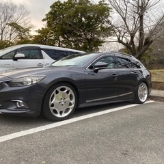 【まだ取引可能】車検たっぷり🙆‍♂️経済的でパワフル🚙アテンザワゴン　ディーゼルturboの画像