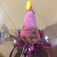 お誕生日グッズ、バースデーグッズのカチューシャ3個の画像