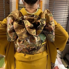 お着物のお着付けをさせていただきます。の画像