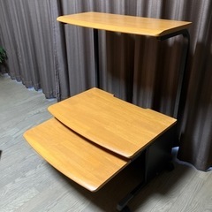 パソコンデスク　ロータイプ　キャスター付き