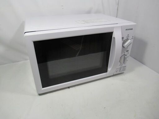 1ヶ月保証/電子レンジ/ホワイト/西日本専用/60Hz/ダイヤル式/アイリスオーヤマ/IMB-T174/難あり/中古品/J4981/