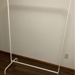 IKEA MULIG ムーリッグ ハンガーラック, ホワイト, 99x152 cmの画像