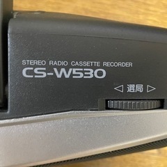ラジカセ　【特価】AIWA CS-W530の画像