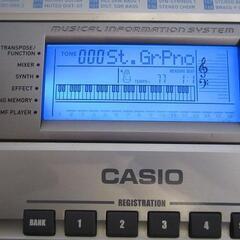 美品 カシオ CASIO CTK-691 /電子キーボード61鍵 ピアノ 幼児　：　配送の場合はヤマト利用の画像