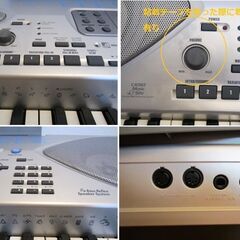 美品 カシオ CASIO CTK-691 /電子キーボード61鍵 ピアノ 幼児　：　配送の場合はヤマト利用の画像