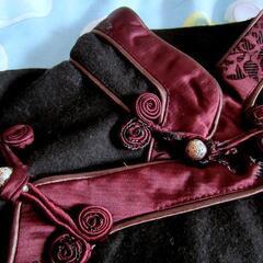 新品 改良型 民族风JK・チベット・モンゴル 西藏衣装/黒・チャイナボタン/漢服の画像