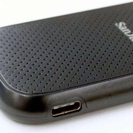 中古 外付けSSD 2TB SanDisk Portable SSD USB3.2 Type-C SDSSDE30-2T00-J26 