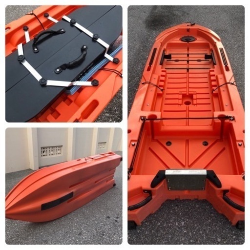 ハンターカヤック 2馬力ボート フルセット