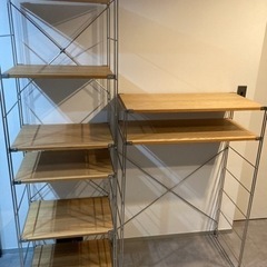 無印良品　ユニットシェルフ  2台