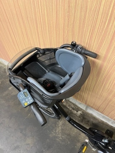 格安出品‼️  20インチ 子供乗せ 電動自転車 Panasonic ギュットミニ  前後タイヤ交換済み✨ チャイルドシート無料❗️ 3人乗り 自宅引き取り割引き⭕️
