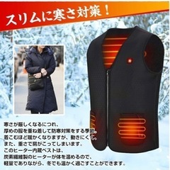 ヒーター付き電熱ベストの画像